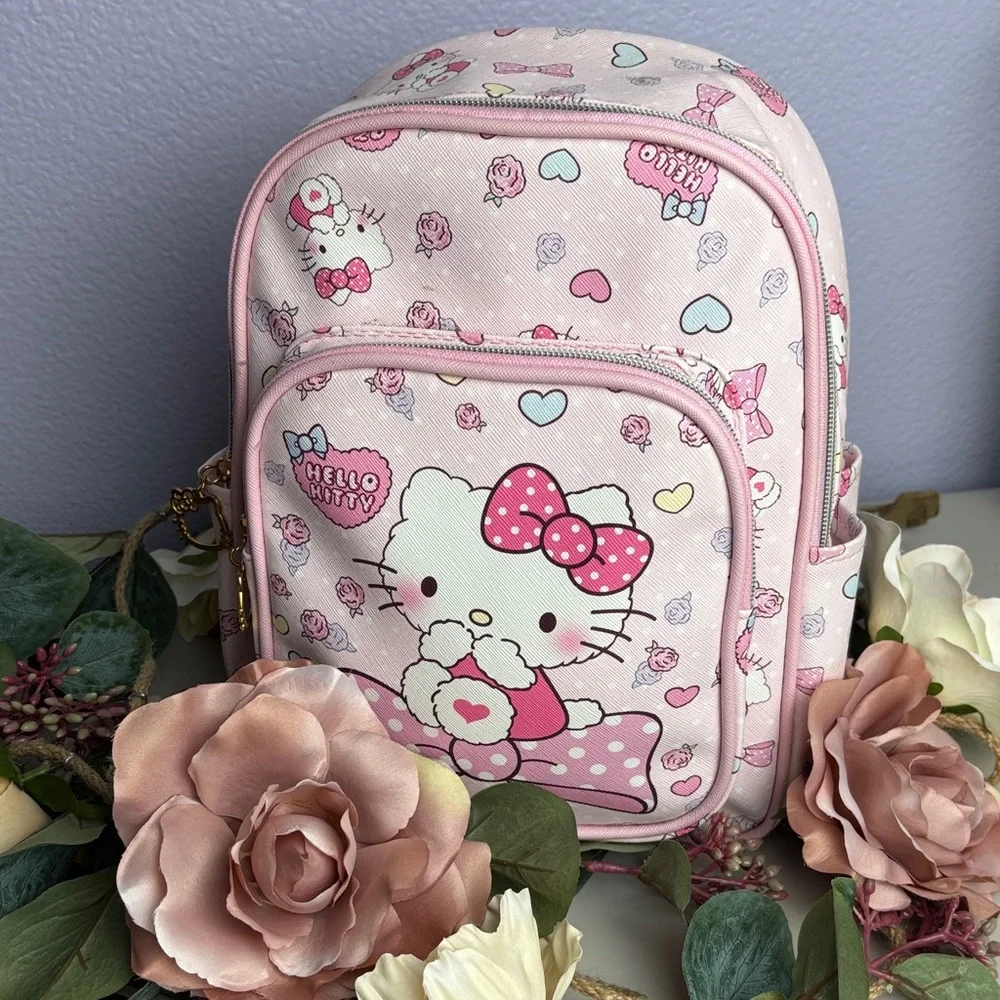 Hello Kitty Pink Floral Kids Bag